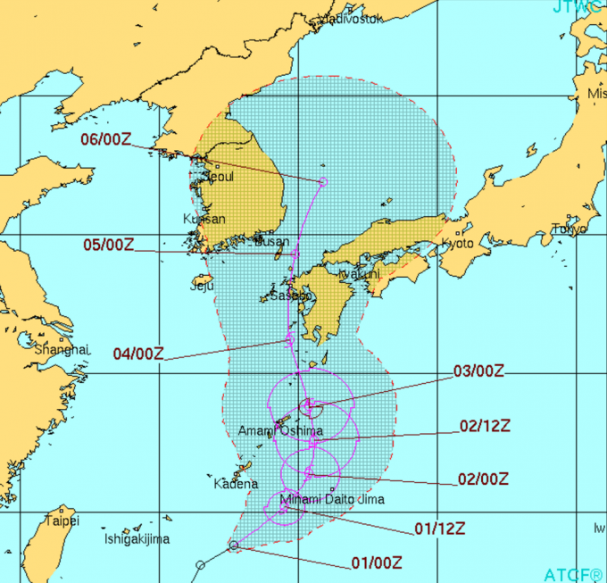 台風１２号