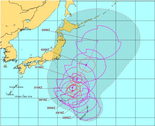 台風15号