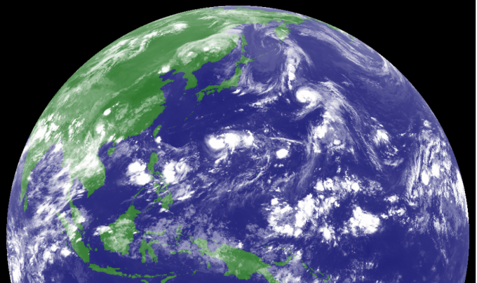台風11号ウーコン