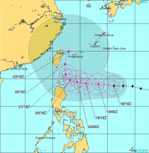 台風15号コーニー