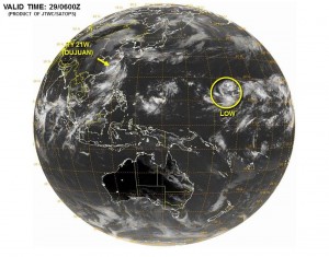 台風22号ムジゲ発生か