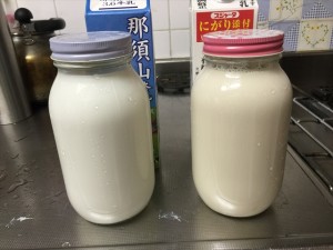 花粉症に自家製ヨーグルト