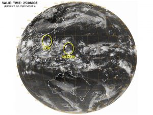 台風の卵発生