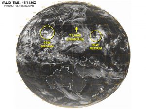 台風7号chanthu