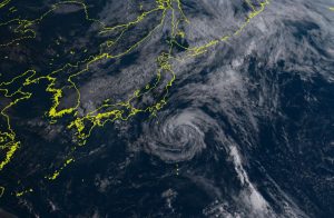 台風7号chanthu