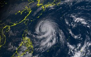 台風17号メーギー進路