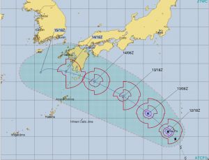 台風15号リーピ