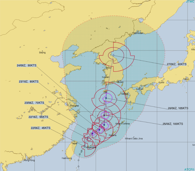 台風8号バービー